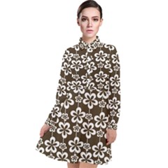 Pattern 109 Long Sleeve Chiffon Shirt Dress by GardenOfOphir