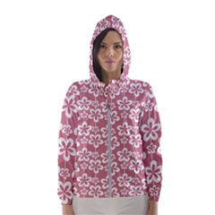 Pattern 107 Women s Hooded Windbreaker by GardenOfOphir