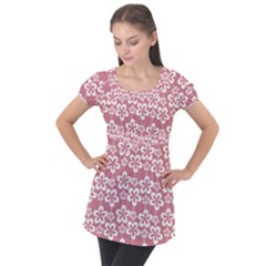 Pattern 107 Puff Sleeve Tunic Top by GardenOfOphir