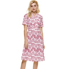 Pattern 107 Button Top Knee Length Dress by GardenOfOphir