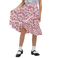 Pattern 107 Kids  Ruffle Flared Wrap Midi Skirt