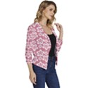 Pattern 107 Women s Casual 3/4 Sleeve Spring Jacket View3