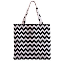 Pattern 111 Zipper Grocery Tote Bag by GardenOfOphir