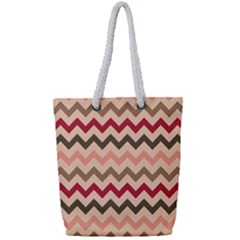 Pattern 112 Full Print Rope Handle Tote (small) by GardenOfOphir