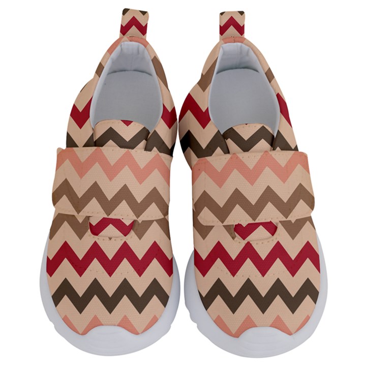 Pattern 112 Kids  Velcro No Lace Shoes