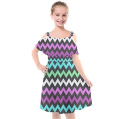 Pattern 115 Kids  Cut Out Shoulders Chiffon Dress by GardenOfOphir