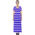 Pattern 116 High Waist Short Sleeve Maxi Dress View1