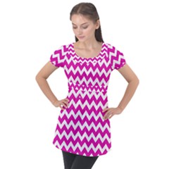 Pattern 118 Puff Sleeve Tunic Top by GardenOfOphir