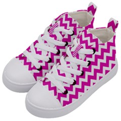 Pattern 118 Kids  Mid-top Canvas Sneakers by GardenOfOphir