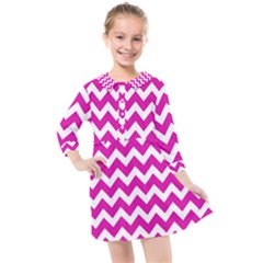 Pattern 118 Kids  Quarter Sleeve Shirt Dress by GardenOfOphir