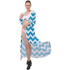 Pattern 119 Maxi Chiffon Beach Wrap by GardenOfOphir