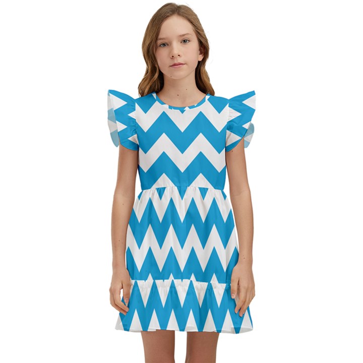 Pattern 119 Kids  Winged Sleeve Dress