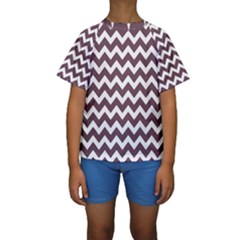 Pattern 121 Kids  Short Sleeve Swimwear by GardenOfOphir