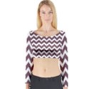 Pattern 121 Long Sleeve Crop Top View1