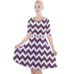 Pattern 121 Quarter Sleeve A-line Dress by GardenOfOphir