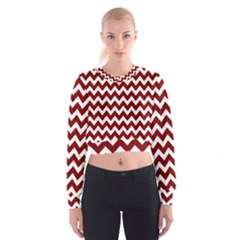 Pattern 123 Cropped Sweatshirt