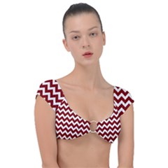 Pattern 123 Cap Sleeve Ring Bikini Top