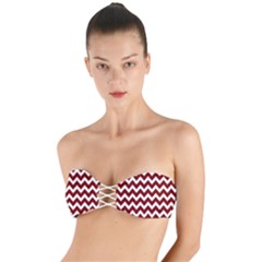 Pattern 123 Twist Bandeau Bikini Top