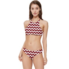 Pattern 123 Banded Triangle Bikini Set