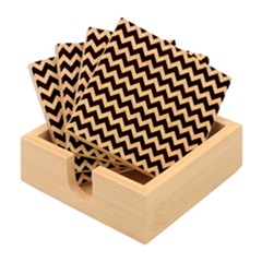 Pattern 123 Bamboo Coaster Set