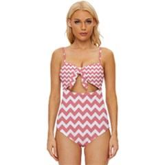 Pattern 125 Knot Front One-piece Swimsuit by GardenOfOphir