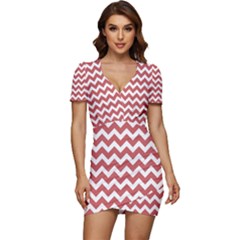 Pattern 124 Low Cut Cap Sleeve Mini Dress by GardenOfOphir