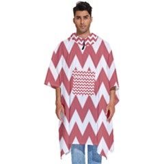 Pattern 124 Men s Hooded Rain Ponchos