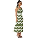 Pattern 126 Tie-Strap Tiered Midi Chiffon Dress View3