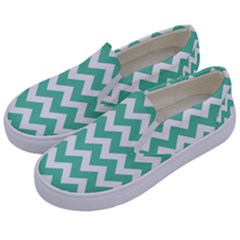 Pattern 128 Kids  Canvas Slip Ons by GardenOfOphir