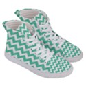 Pattern 128 Women s Hi-Top Skate Sneakers View3