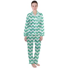 Pattern 128 Women s Long Sleeve Satin Pajamas Set	