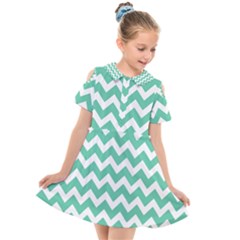 Pattern 128 Kids  Short Sleeve Shirt Dress by GardenOfOphir