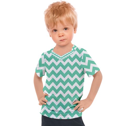 Pattern 128 Kids  Sports Tee by GardenOfOphir