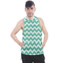 Pattern 128 Men s Sleeveless Hoodie View1