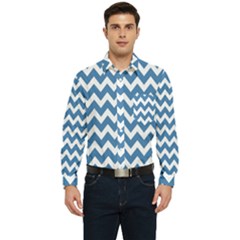 Pattern 127 Men s Long Sleeve Pocket Shirt  by GardenOfOphir