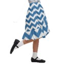 Pattern 127 Kids  Ruffle Flared Wrap Midi Skirt View3