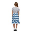 Pattern 127 Kids  Ruffle Flared Wrap Midi Skirt View4