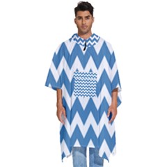 Pattern 127 Men s Hooded Rain Ponchos