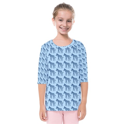 Pattern 131 Kids  Quarter Sleeve Raglan Tee by GardenOfOphir