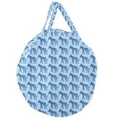 Pattern 131 Giant Round Zipper Tote by GardenOfOphir