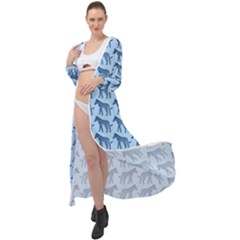 Pattern 131 Maxi Chiffon Beach Wrap by GardenOfOphir