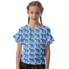 Pattern 131 Kids  Cut Out Flutter Sleeves by GardenOfOphir