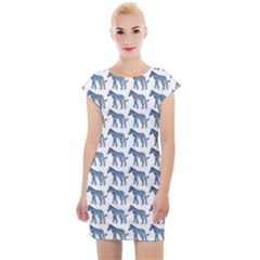 Pattern 130 Cap Sleeve Bodycon Dress by GardenOfOphir