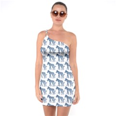 Pattern 130 One Soulder Bodycon Dress by GardenOfOphir