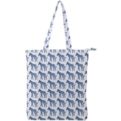 Pattern 130 Double Zip Up Tote Bag by GardenOfOphir