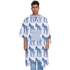 Pattern 130 Men s Hooded Rain Ponchos