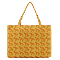 Pattern 132 Zipper Medium Tote Bag by GardenOfOphir