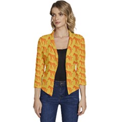 Pattern 132 Women s Casual 3/4 Sleeve Spring Jacket