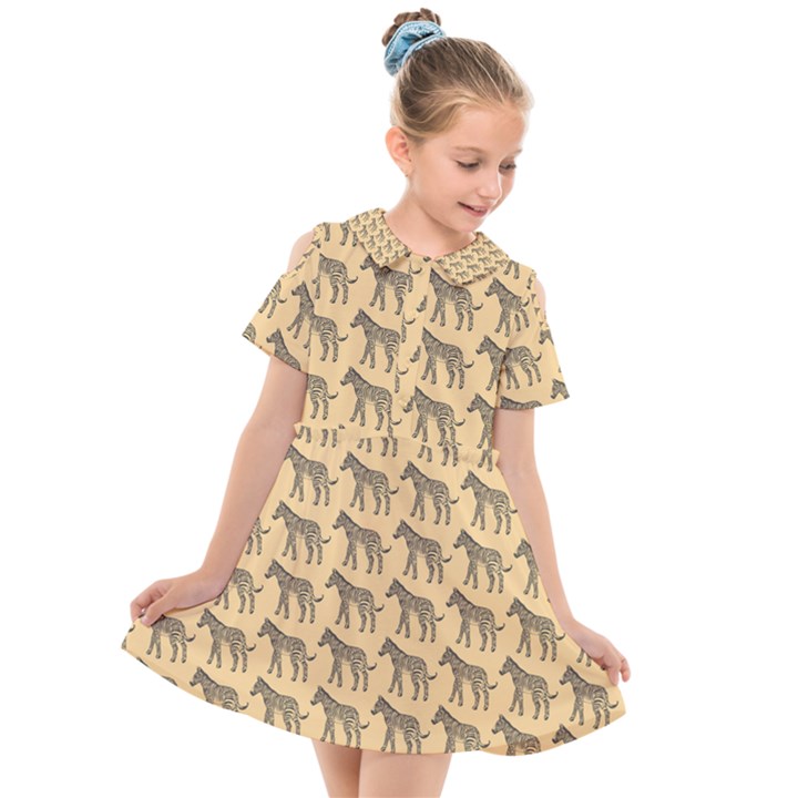 Pattern 133 Kids  Short Sleeve Shirt Dress