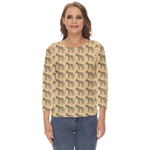 Pattern 133 Cut Out Wide Sleeve Top by GardenOfOphir